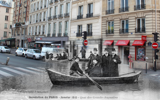 Illustration for article titled These Time-Warp Photos Show Six Cities In the Past and Present